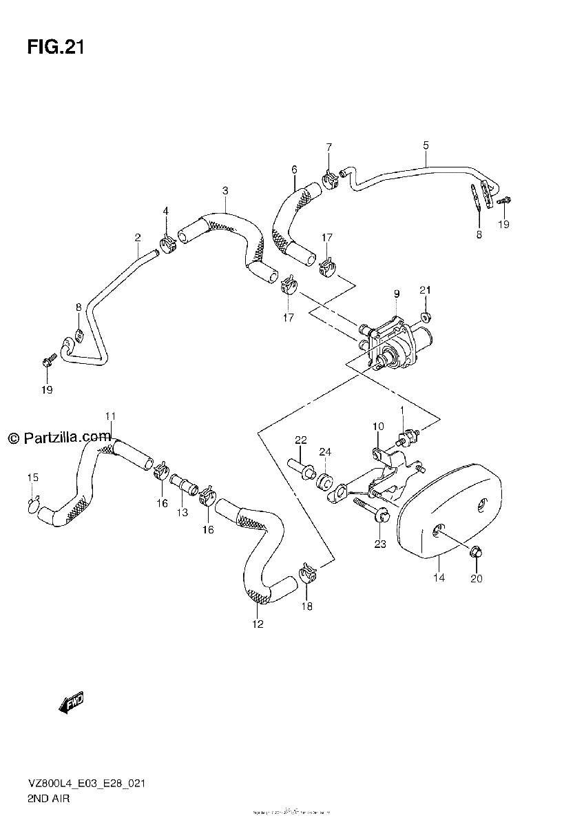 Diagrama de 2ND AIR
