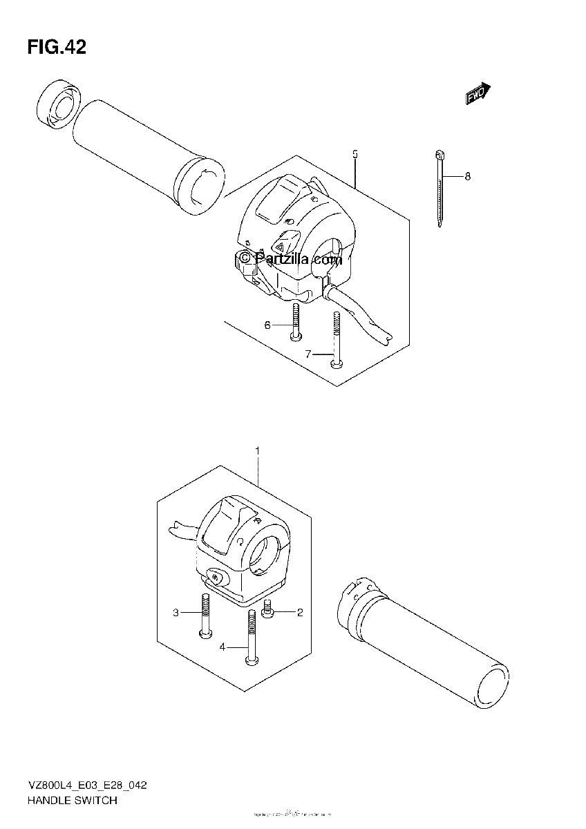 Diagrama de HANDLE SWITCH
