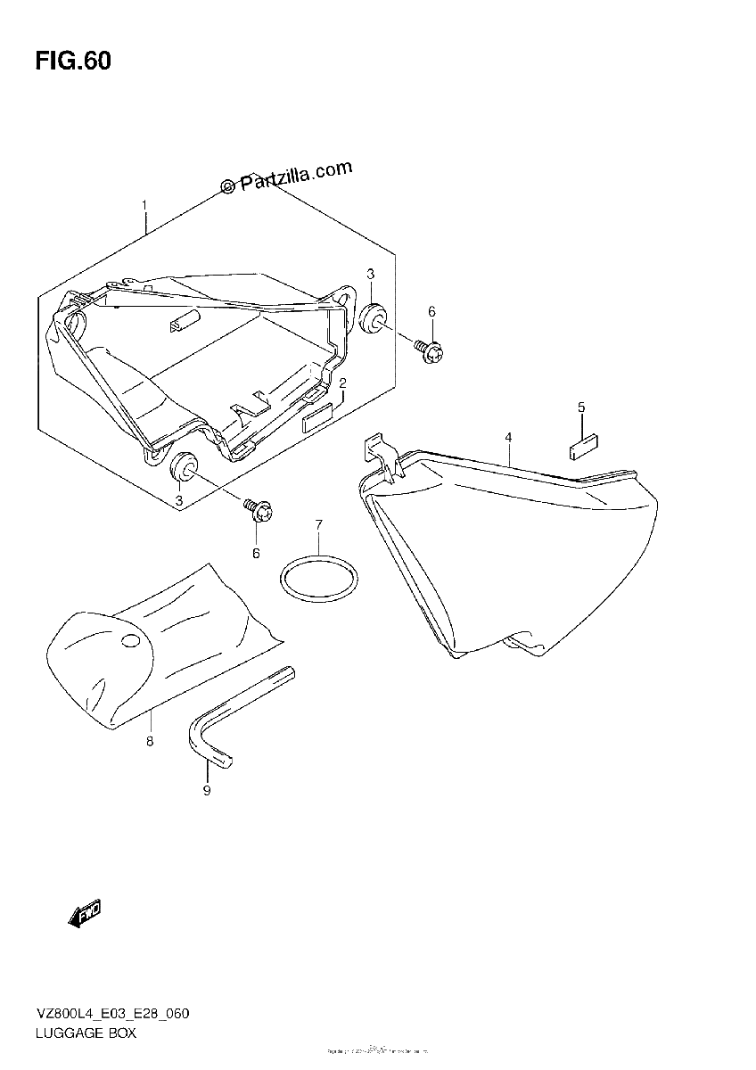 Diagrama de LUGGAGE BOX
