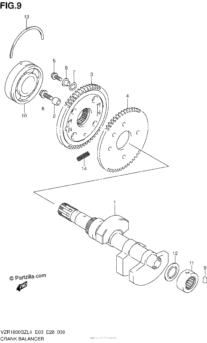 Diagrama de CRANK BALANCER