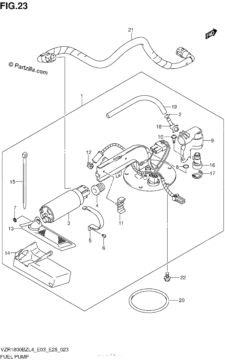 Diagrama de FUEL PUMP