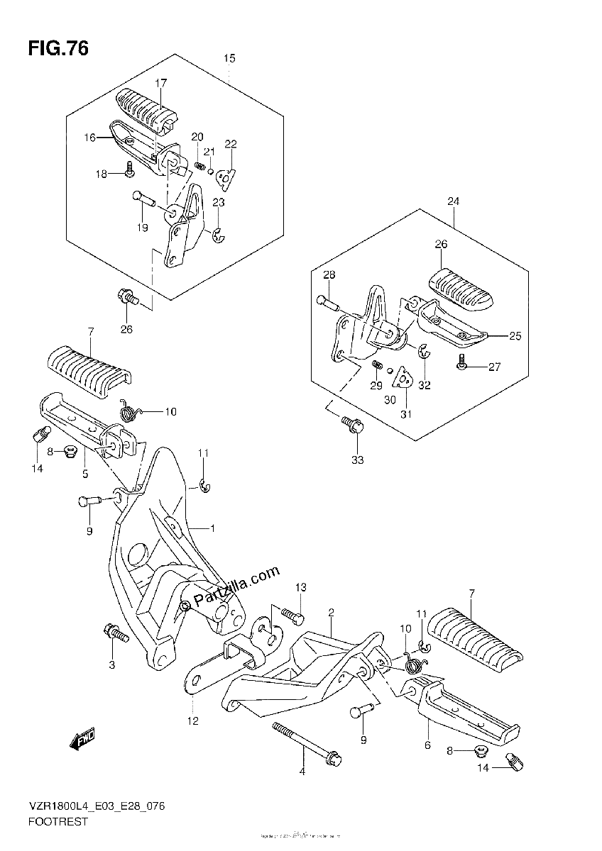 Diagrama de FOOTREST