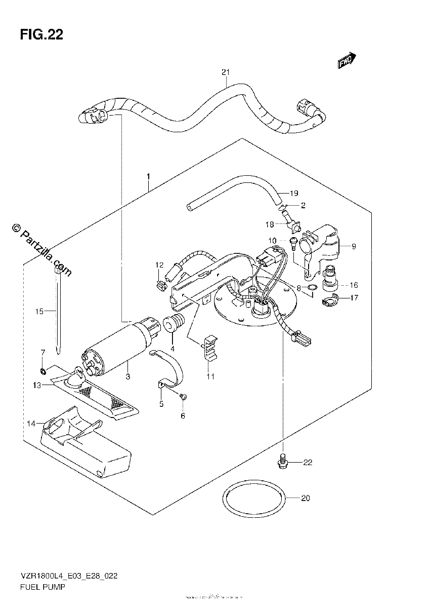 Diagrama de FUEL PUMP