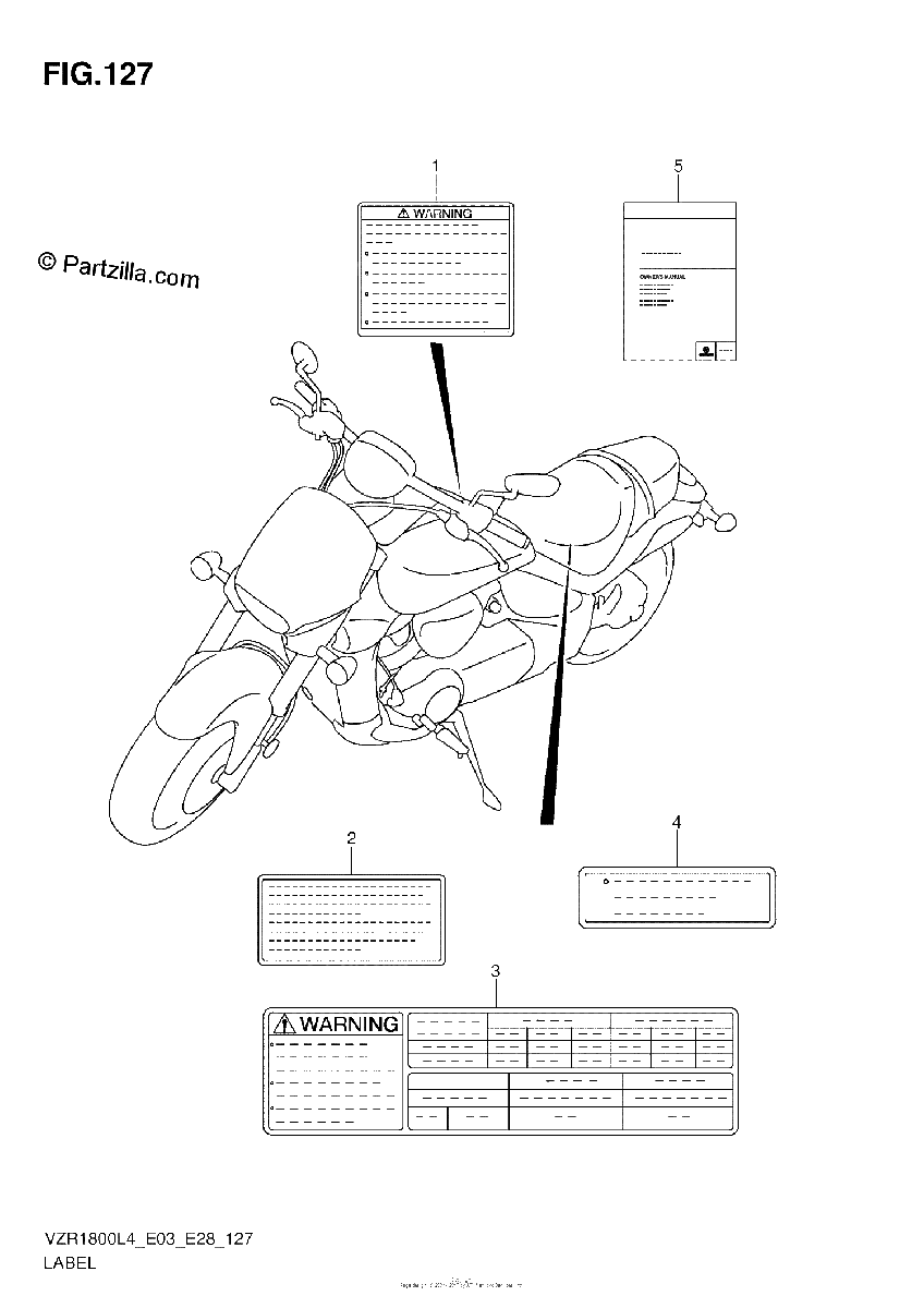 Diagrama de LABEL VZR1800L4 E03