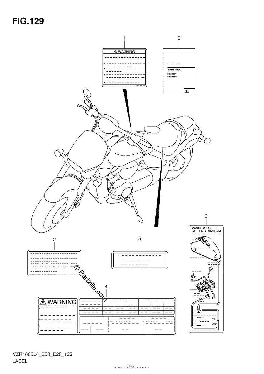 Diagrama de LABEL VZR1800L4 E33