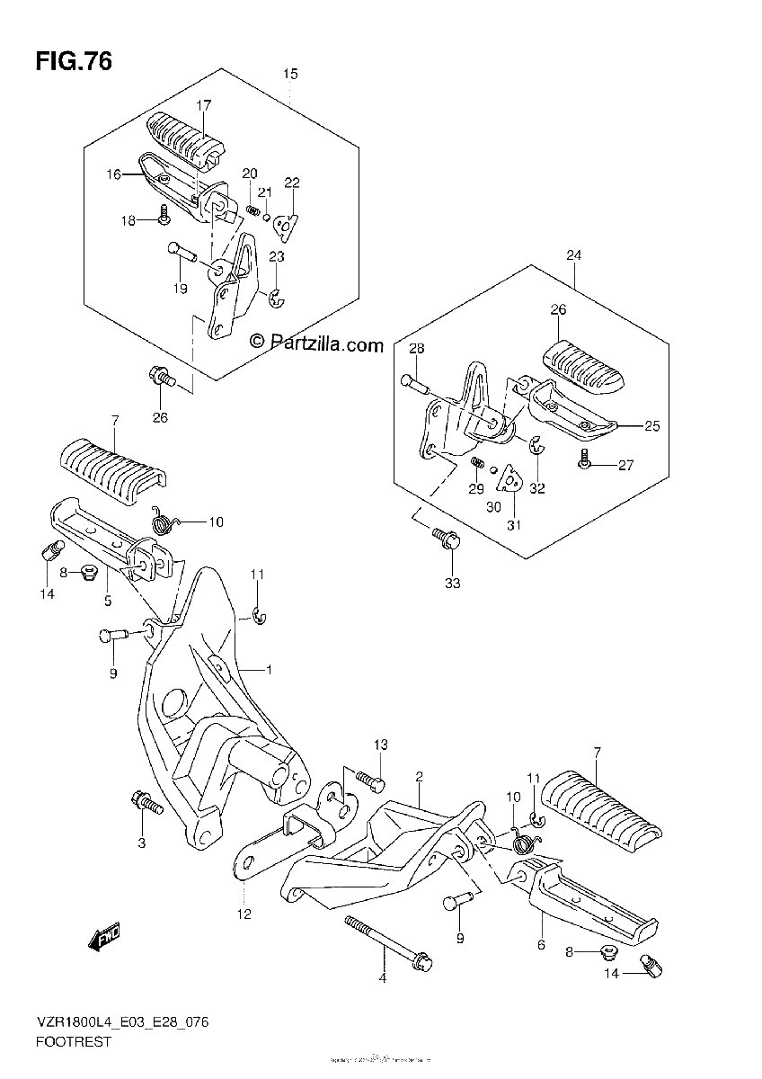 Diagrama de FOOTREST
