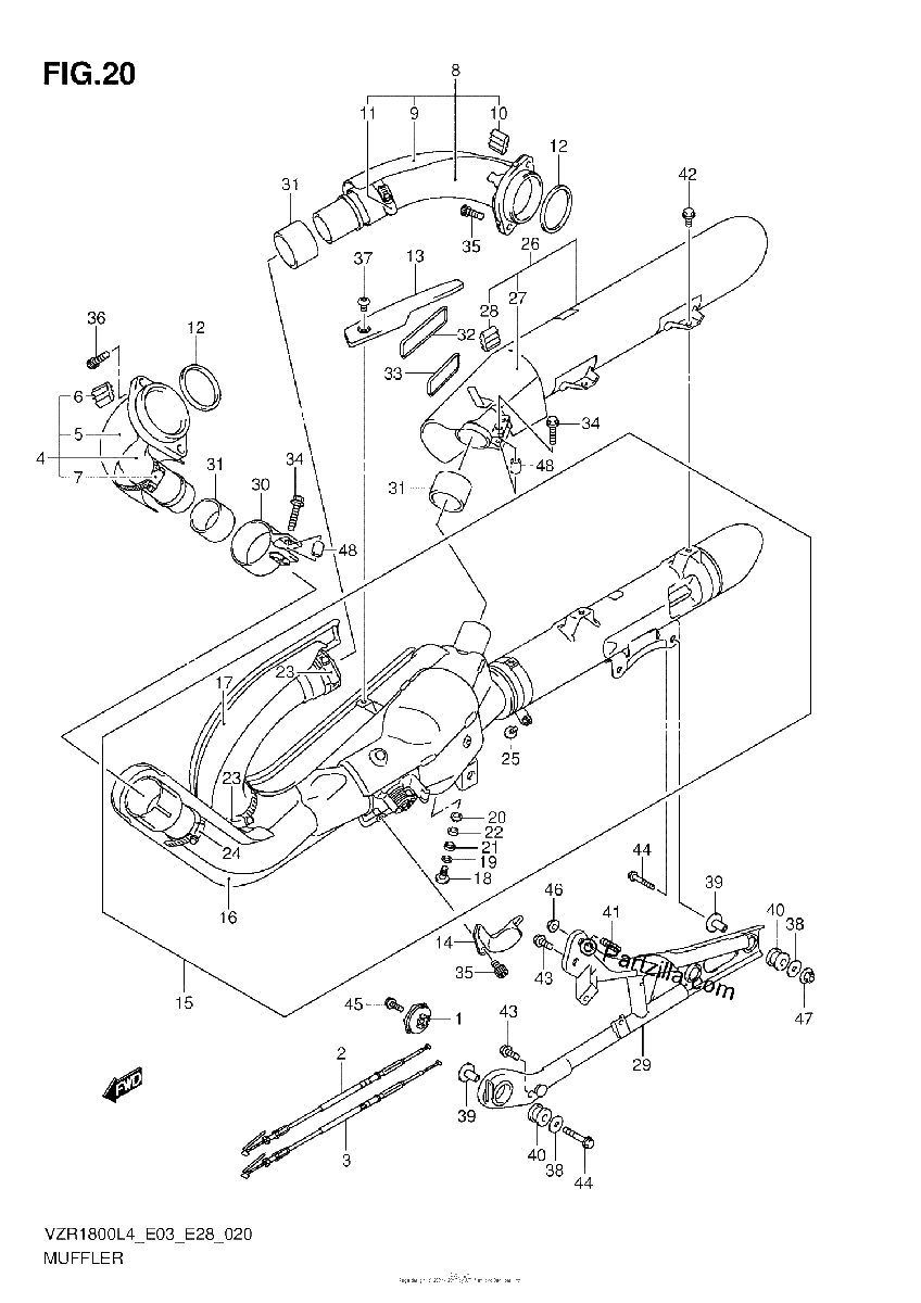 Diagrama de MUFFLER
