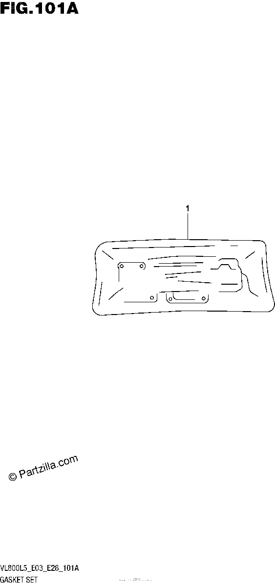 Diagrama de GASKET SET