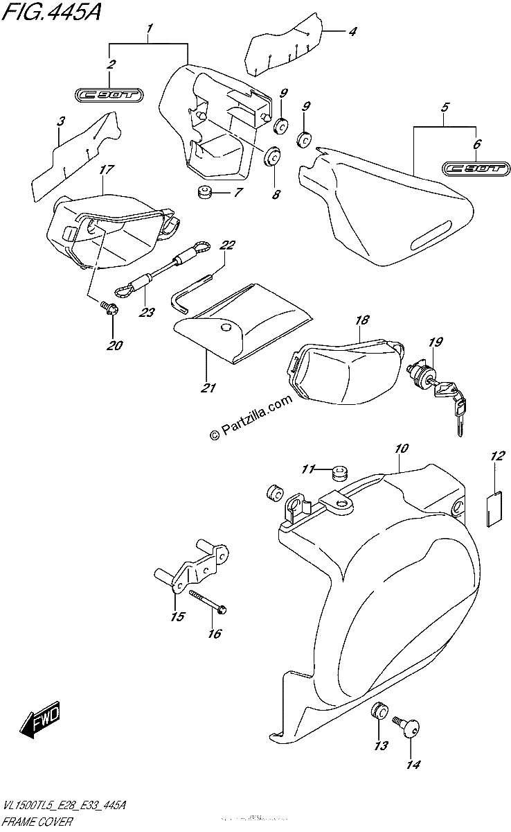 Diagrama de FRAME COVER