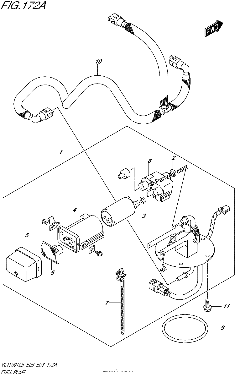 Diagrama de FUEL PUMP