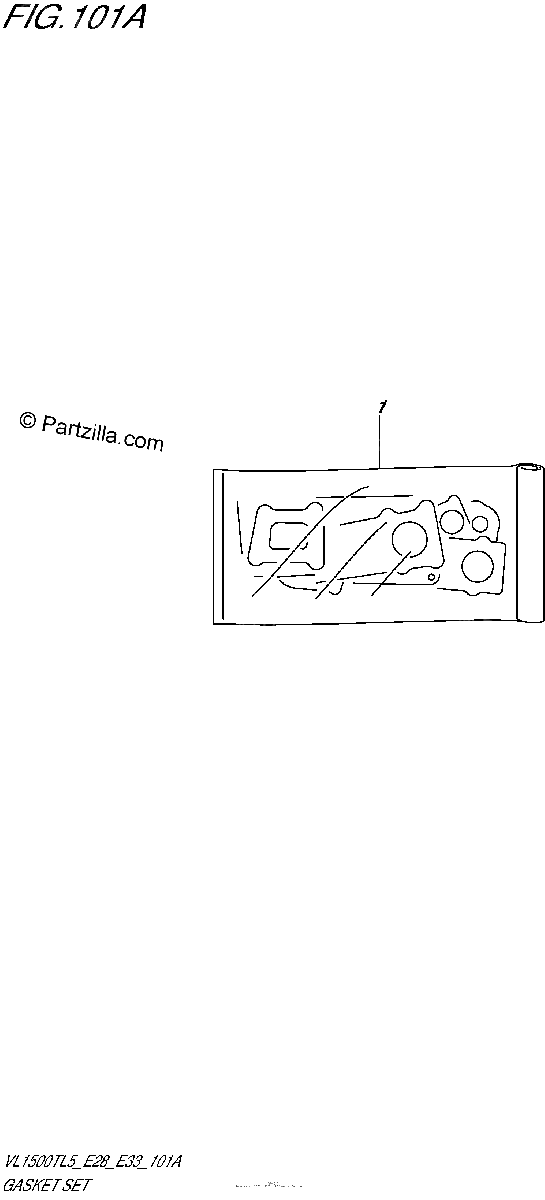 Diagrama de GASKET SET