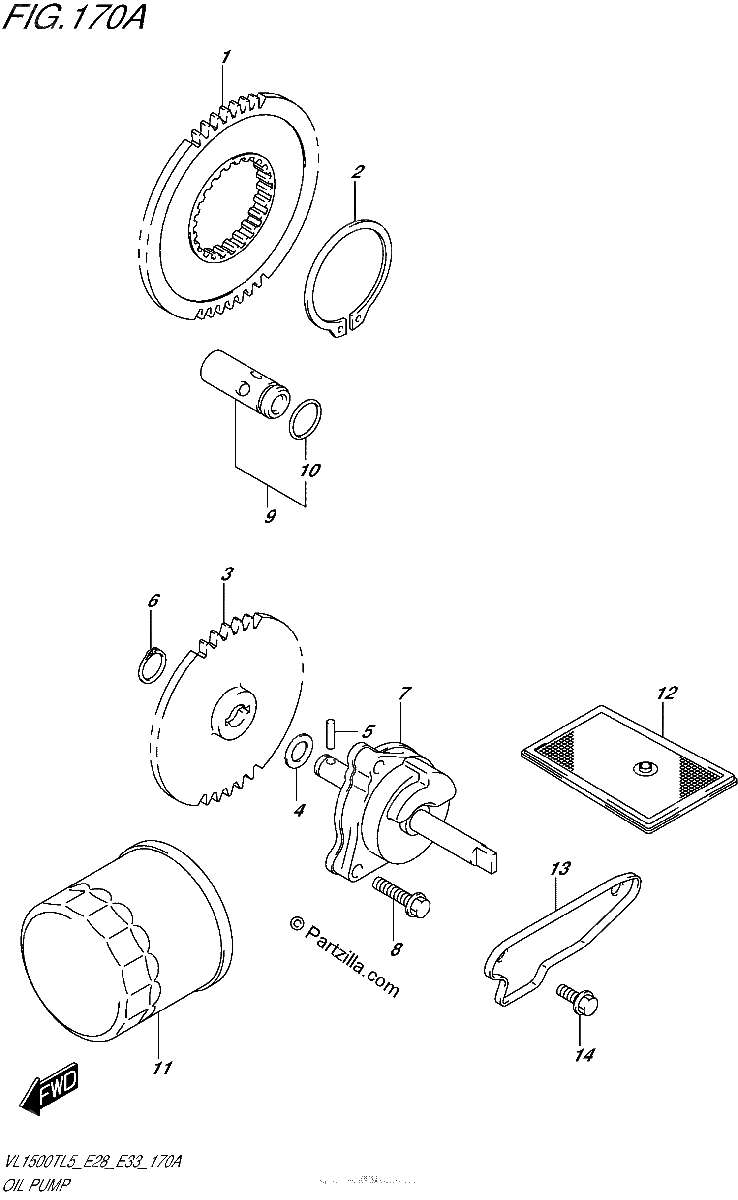 Diagrama de OIL PUMP