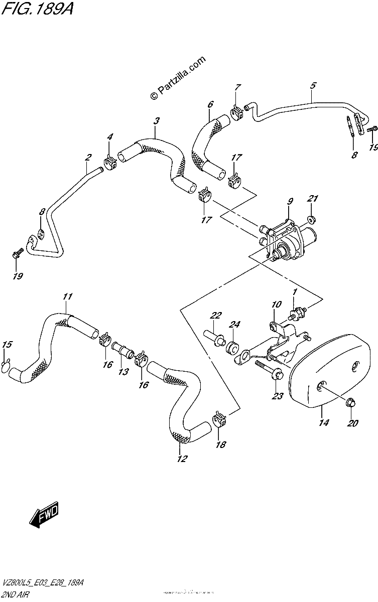 Diagrama de 2ND AIR