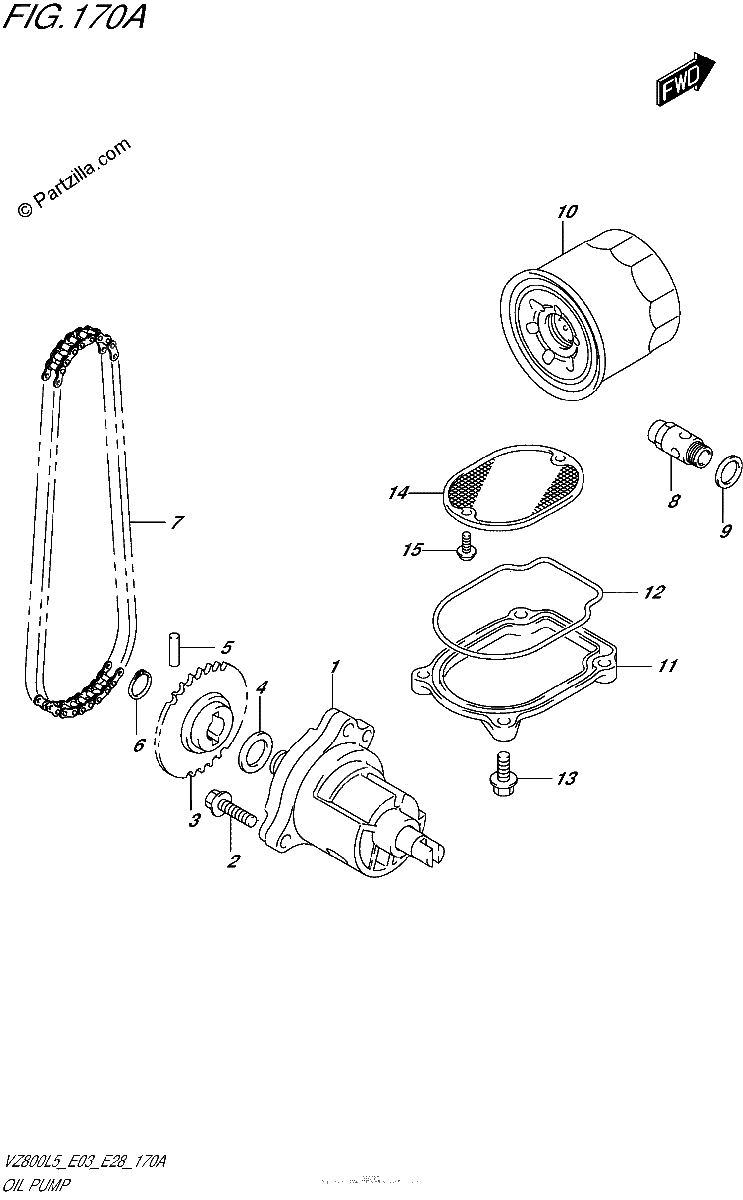 Diagrama de OIL PUMP