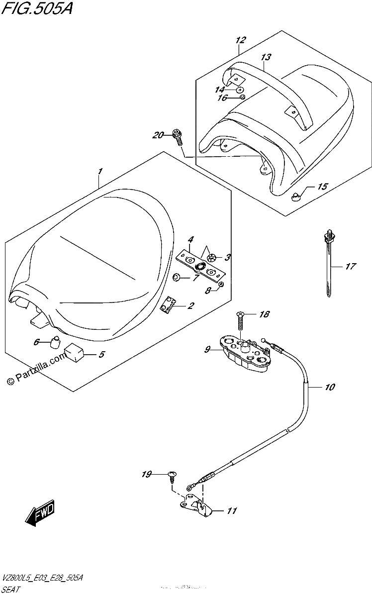 Diagrama de SEAT