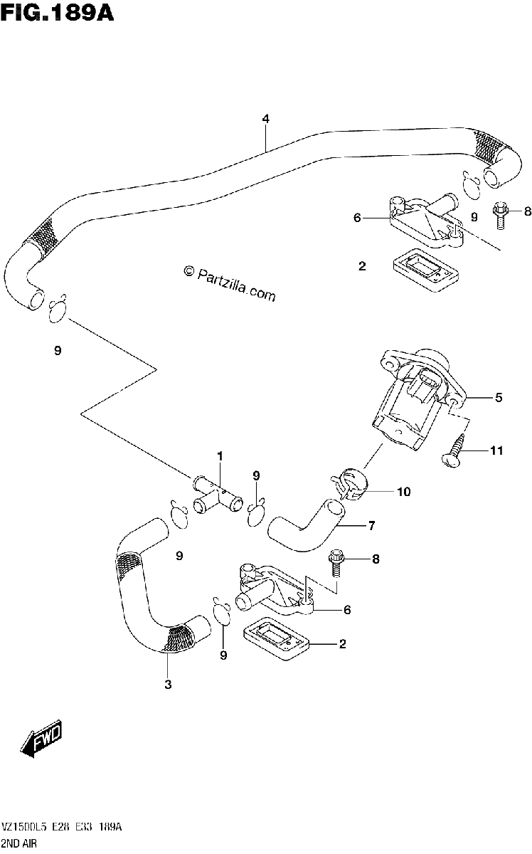 Diagrama de 2ND AIR