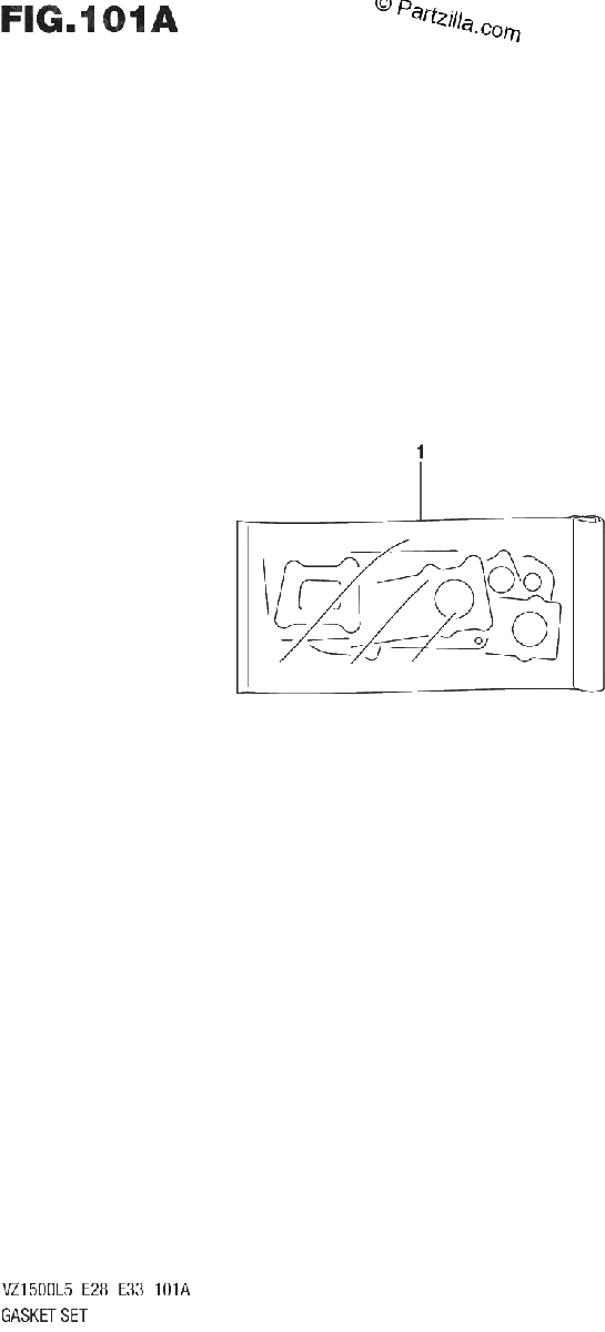 Diagrama de GASKET SET