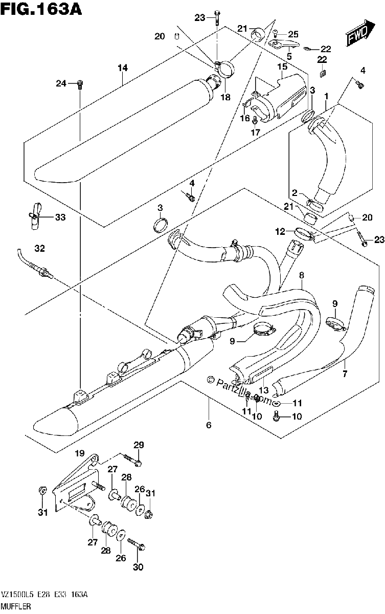 Diagrama de MUFFLER