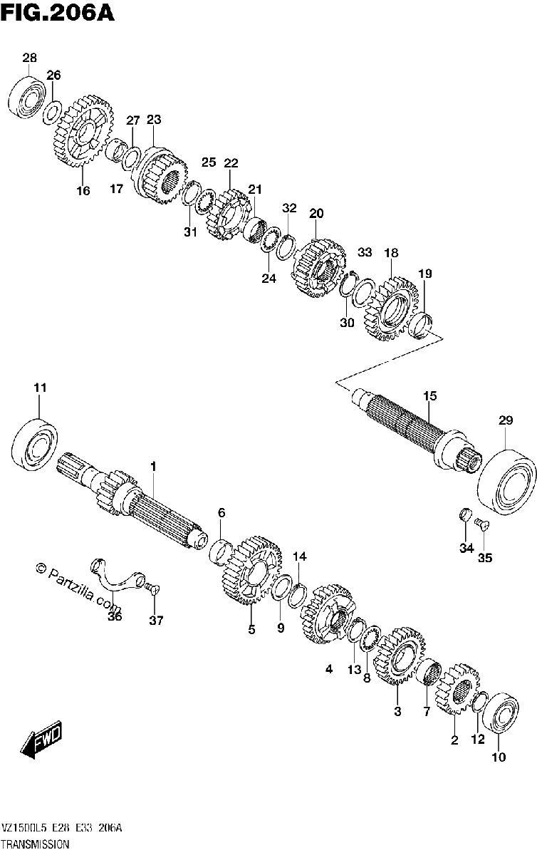 Diagrama de TRANSMISSION
