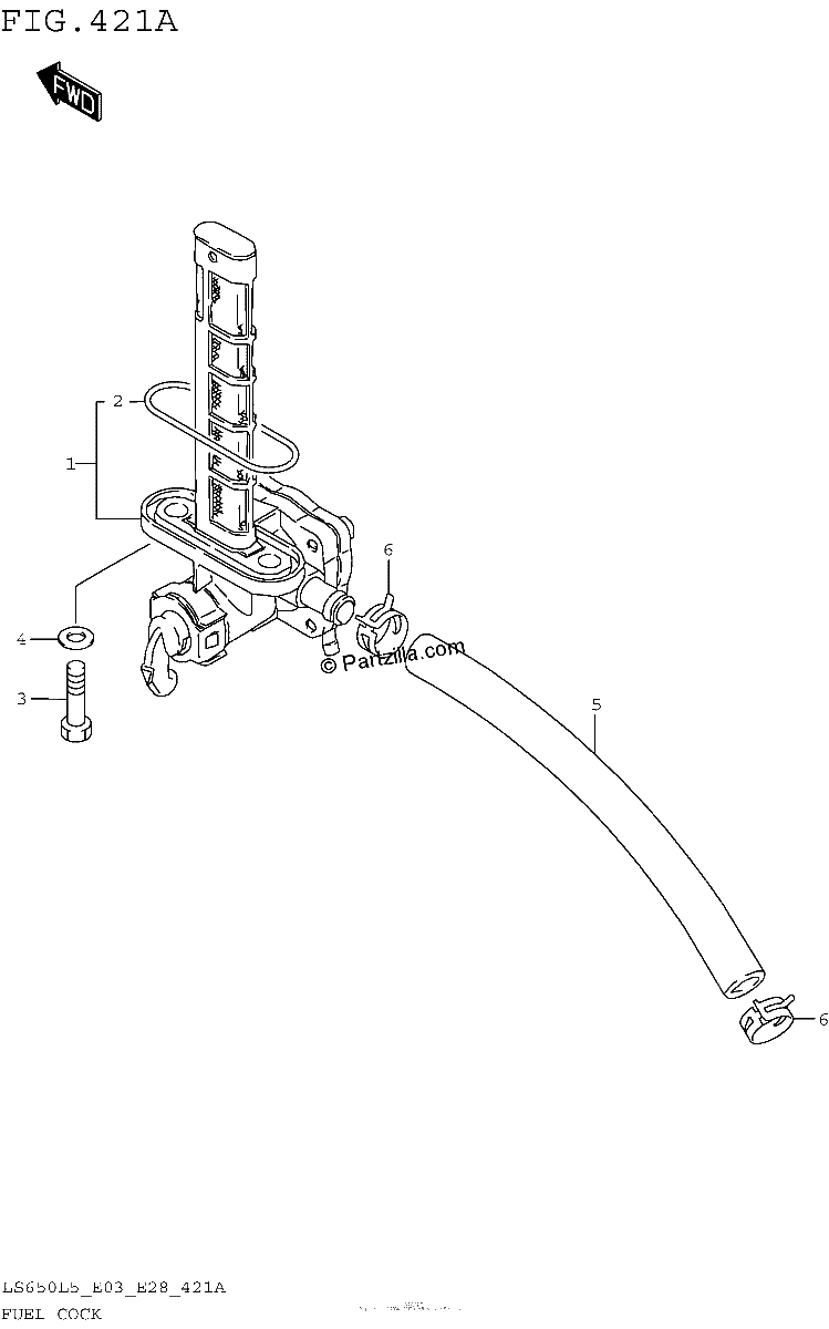 Diagrama de FUEL COCK