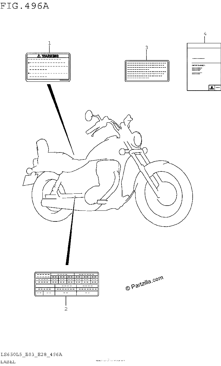 Diagrama de LABEL LS650L5 E03