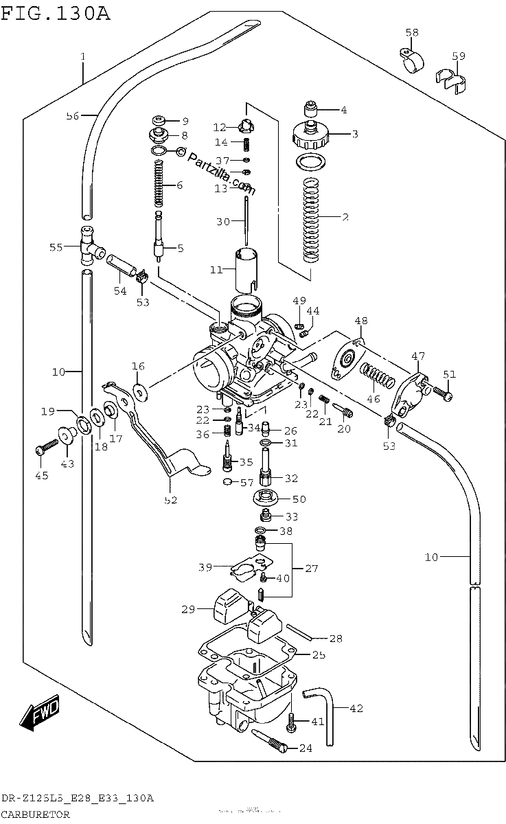Diagrama de CARBURETOR