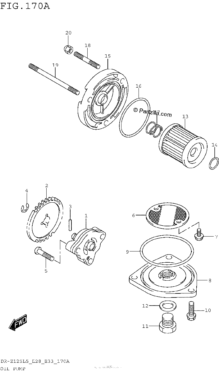 Diagrama de OIL PUMP