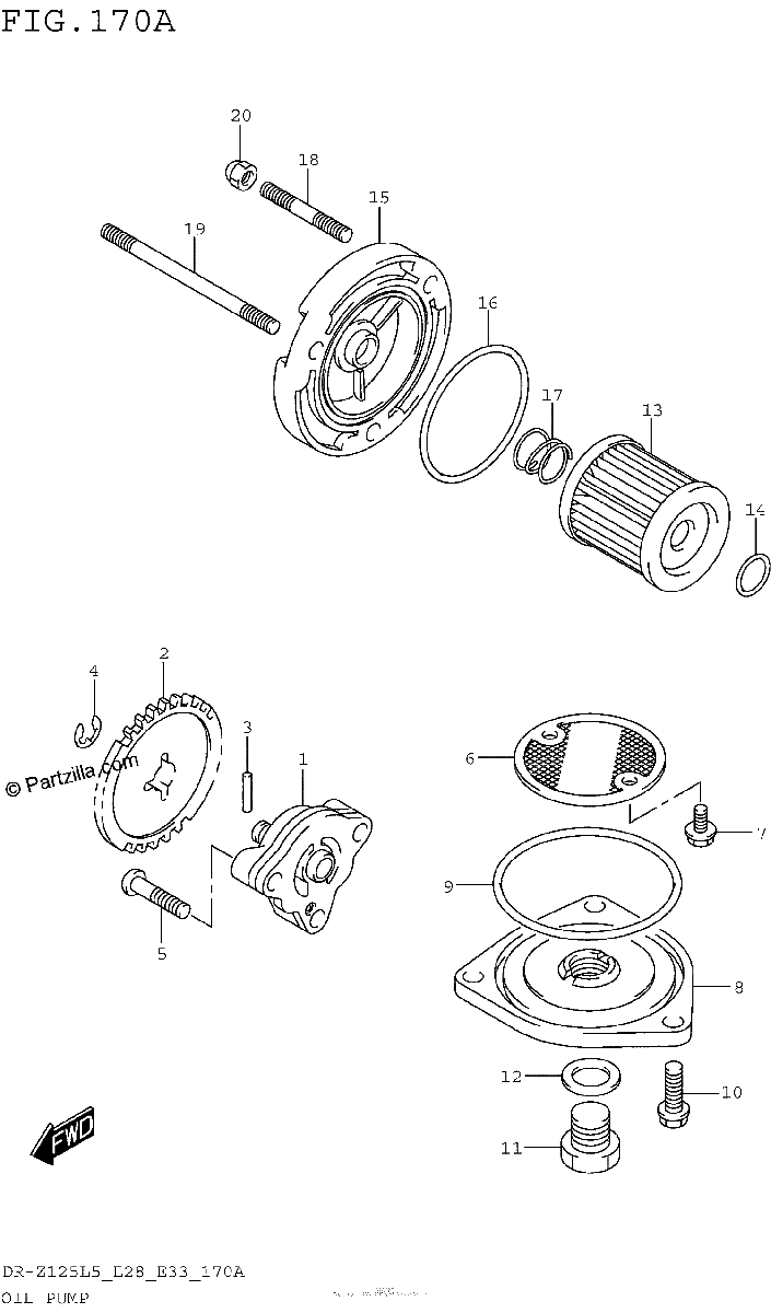Diagrama de OIL PUMP