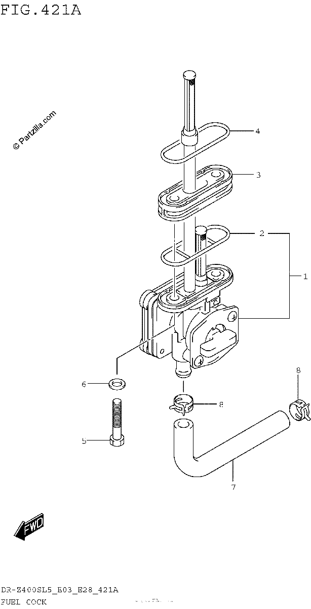 Diagrama de FUEL COCK
