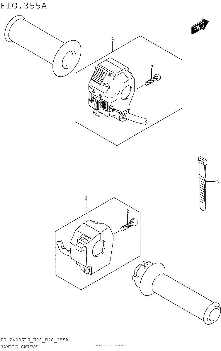 Diagrama de HANDLE SWITCH