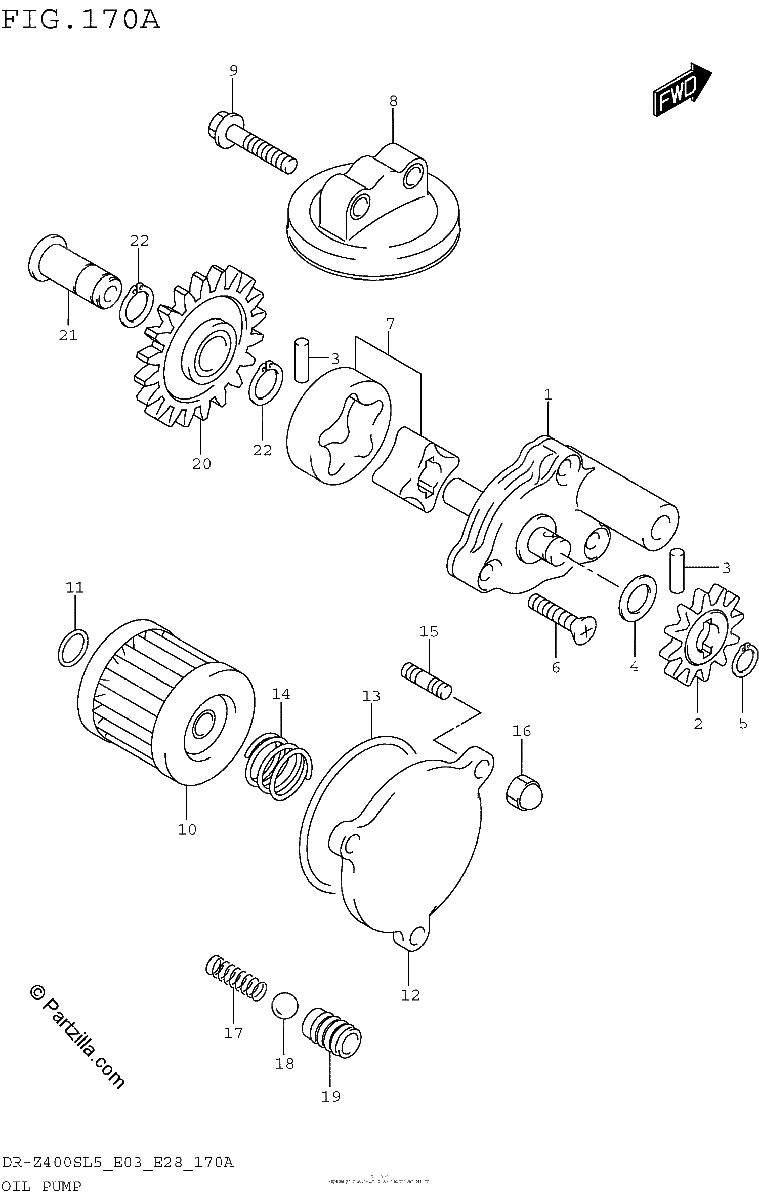 Diagrama de OIL PUMP