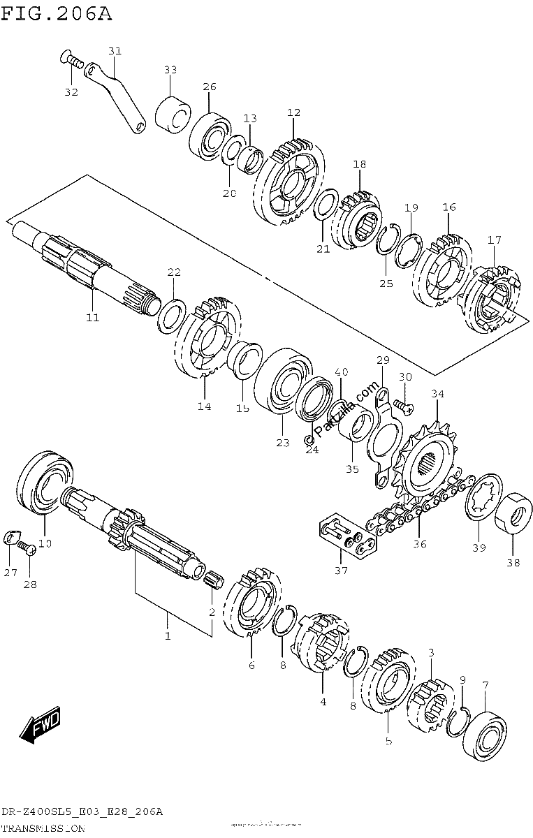 Diagrama de TRANSMISSION