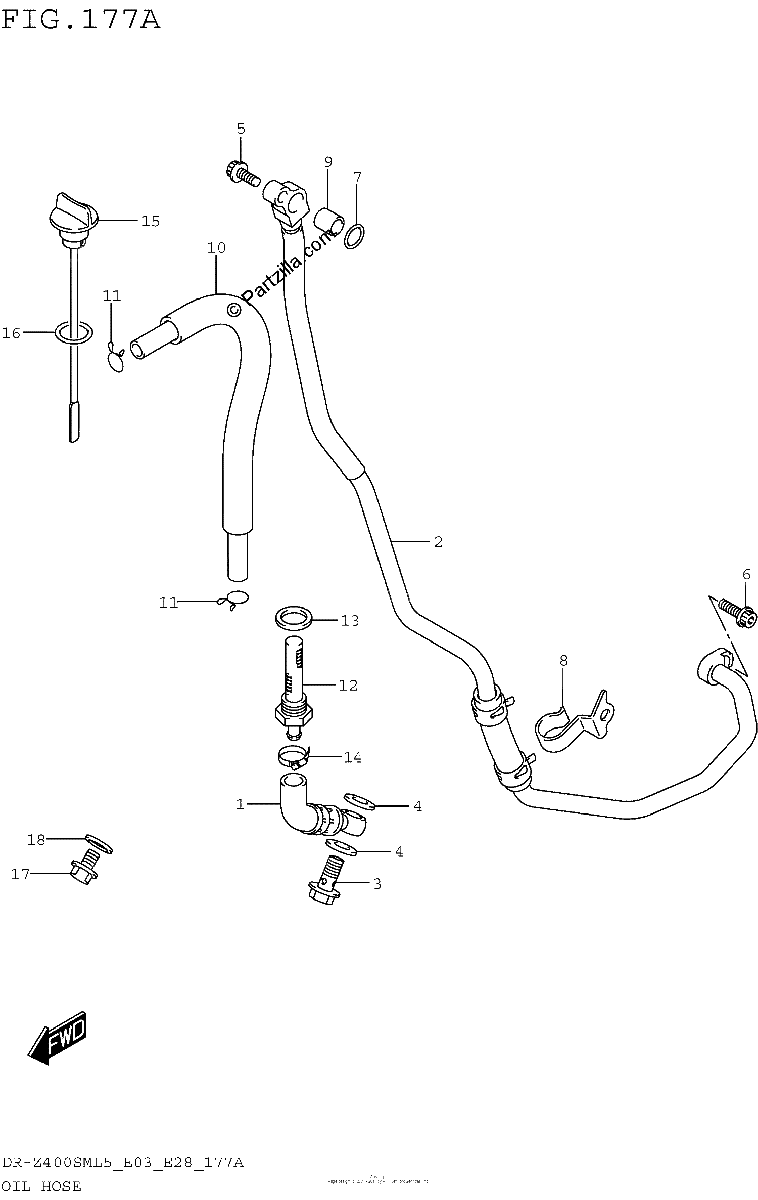 Diagrama de OIL HOSE
