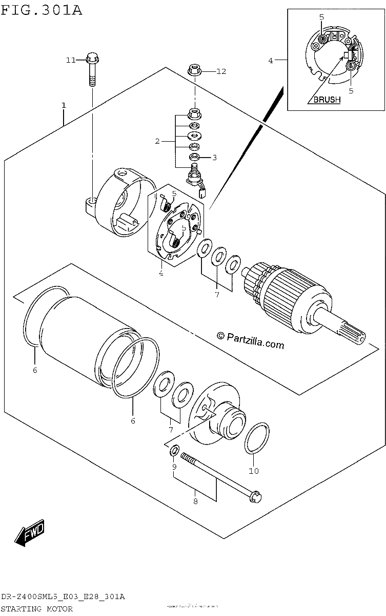 Diagrama de STARTING MOTOR
