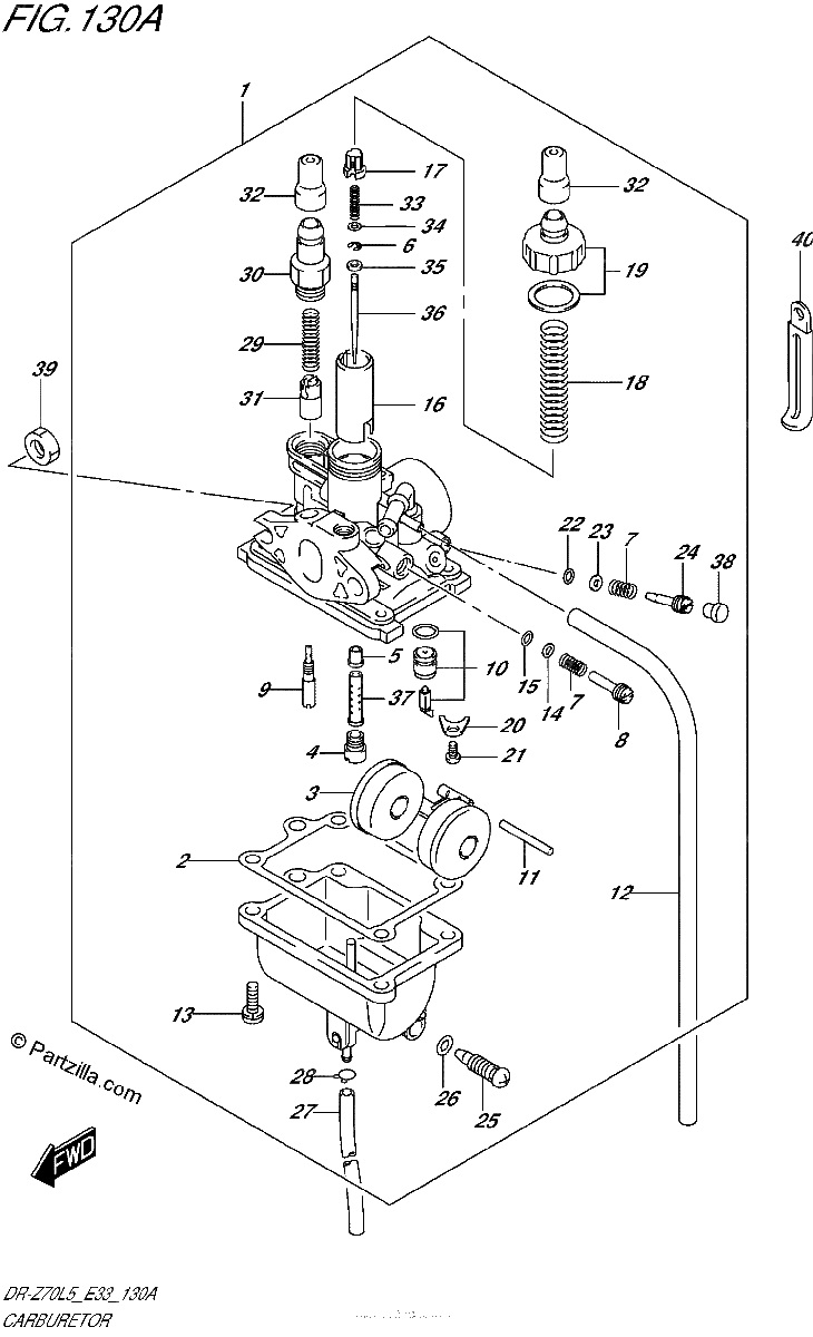 Diagrama de CARBURETOR