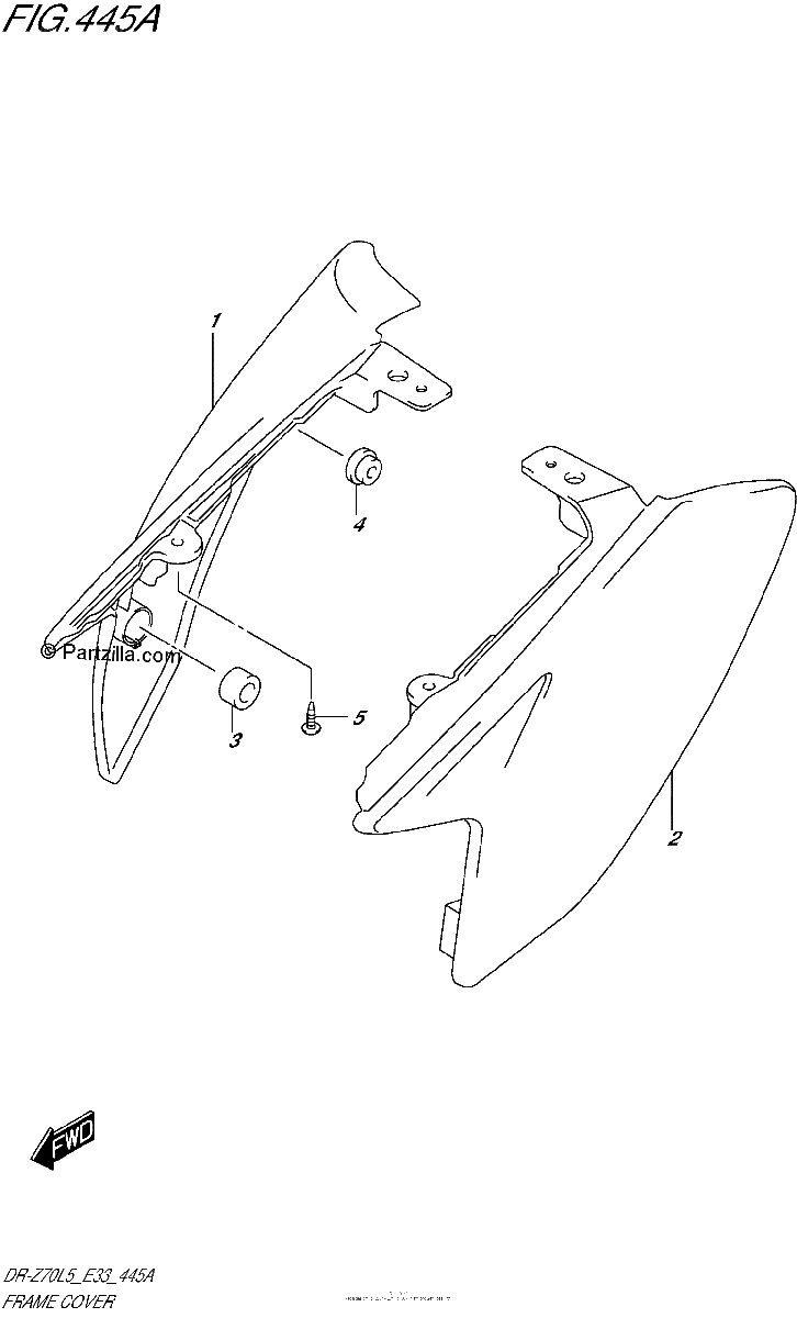 Diagrama de FRAME COVER