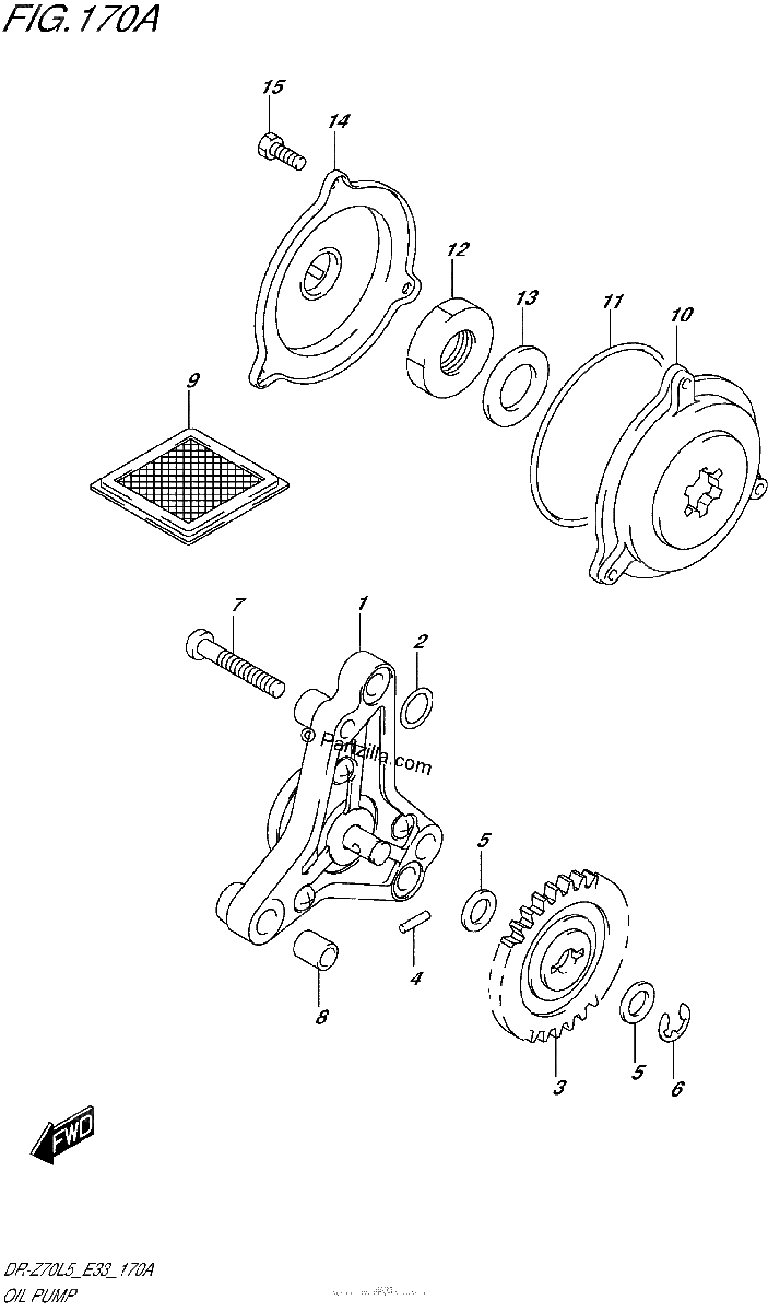 Diagrama de OIL PUMP