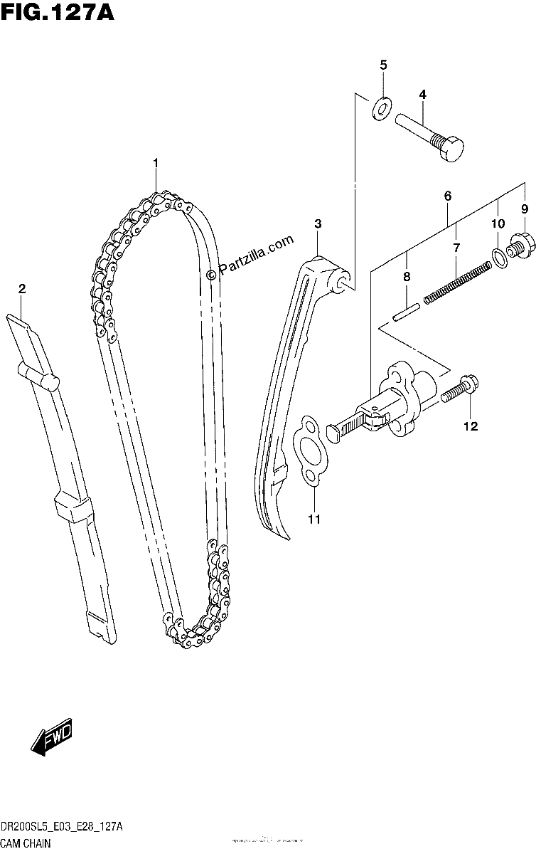 Diagrama de CAM CHAIN