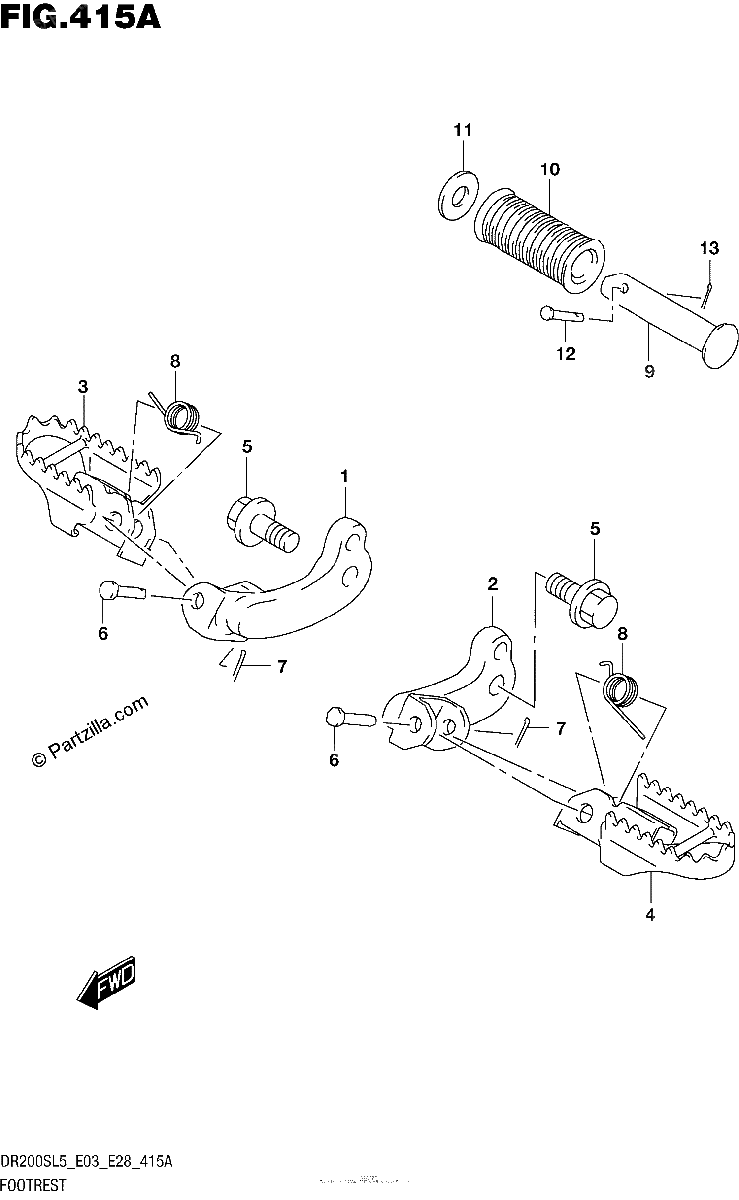 Diagrama de FOOTREST
