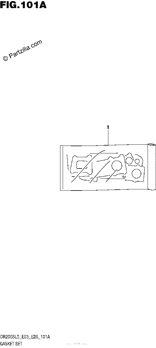 Diagrama de GASKET SET