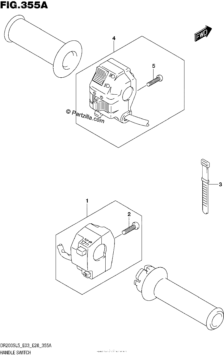 Diagrama de HANDLE SWITCH