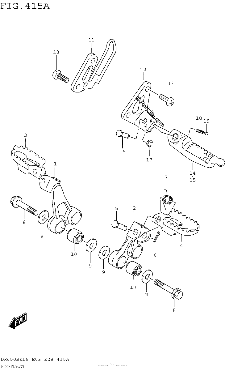 Diagrama de FOOTREST