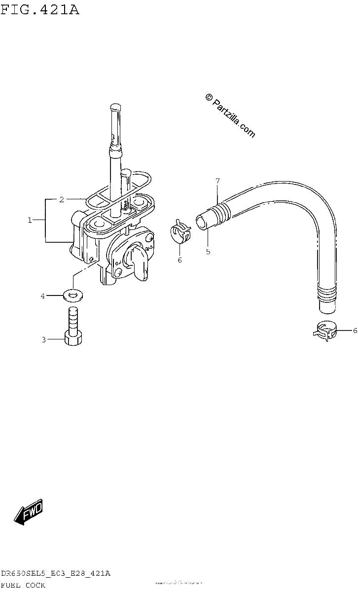 Diagrama de FUEL COCK