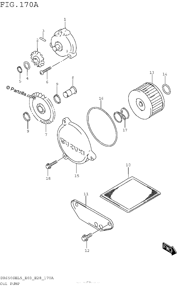 Diagrama de OIL PUMP