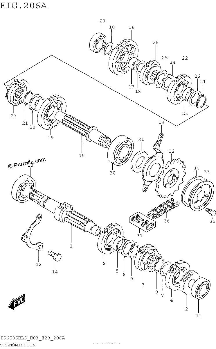 Diagrama de TRANSMISSION