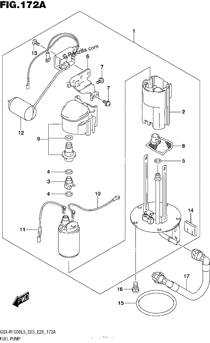 Diagrama de FUEL PUMP