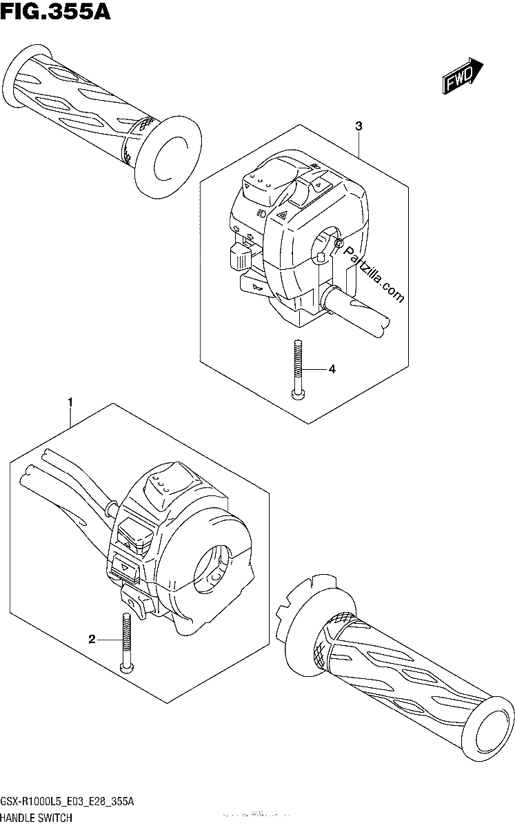 Diagrama de HANDLE SWITCH