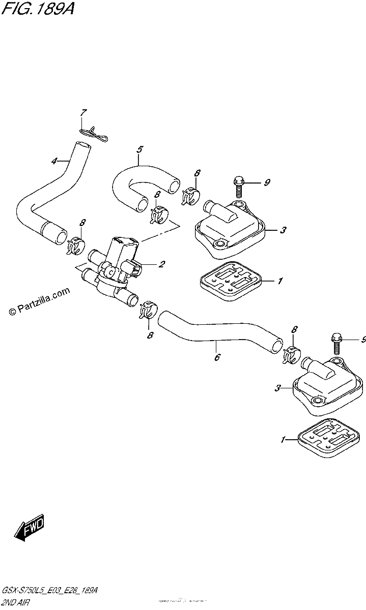 Diagrama de 2ND AIR