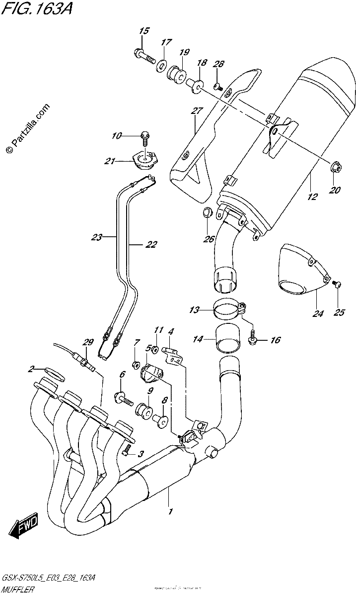 Diagrama de MUFFLER