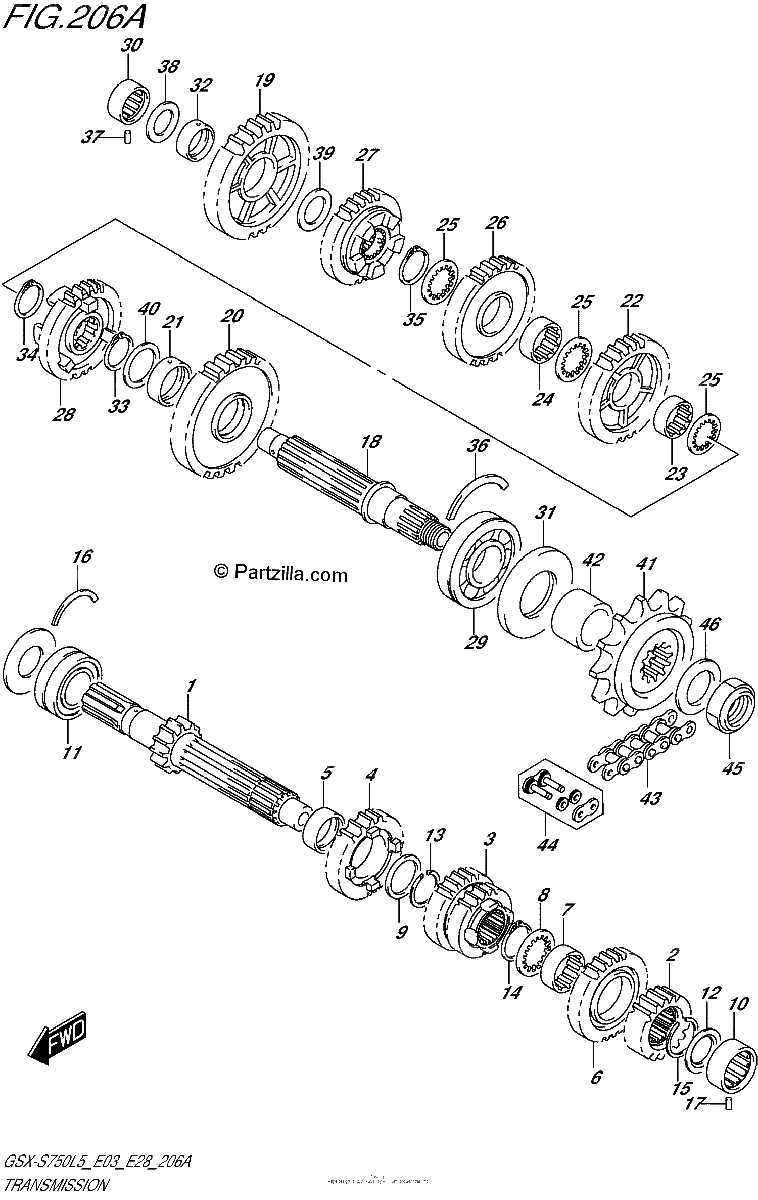 Diagrama de TRANSMISSION